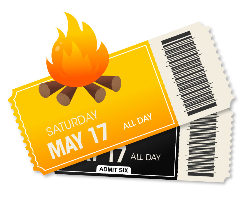 Fire Pit Table + 6 Tickets May 17th 2025